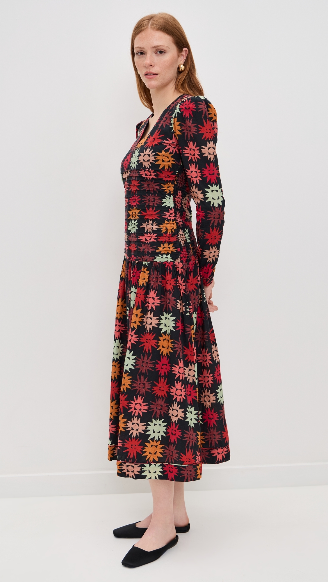 Malika Dress Tabbi Brown
