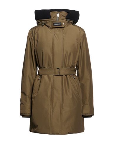 Woman Puffer Military green Size XXL Cotton, Polyamide, Wool, Polyester
