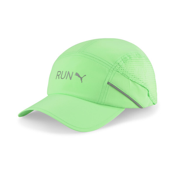 PUMA Lightweight Running Hat in Green, Adult