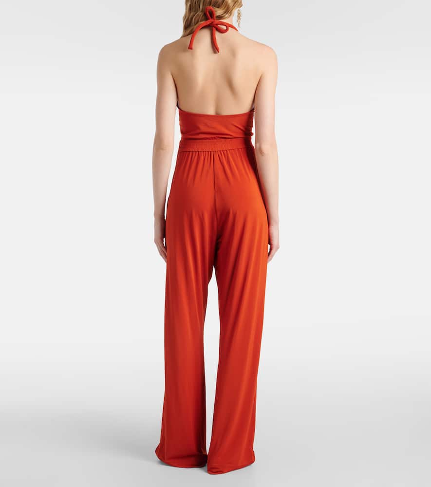 Parsec halterneck jumpsuit