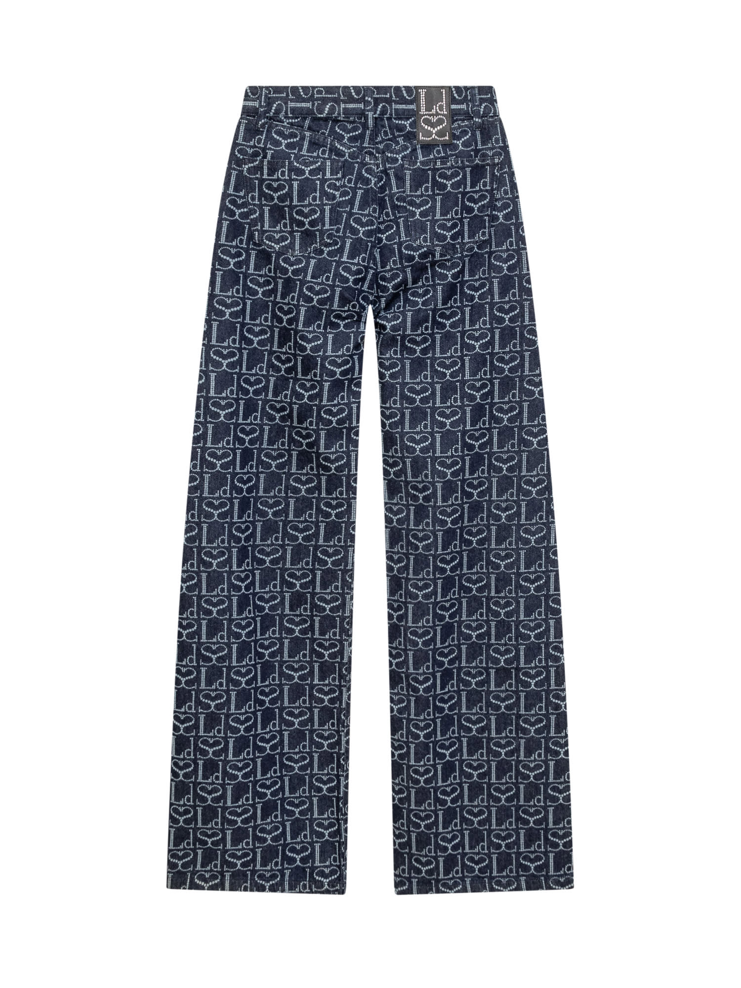 Laceup Jeans