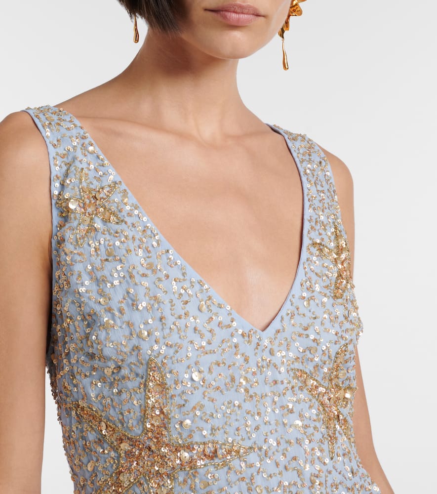 Christabel sequined minidress
