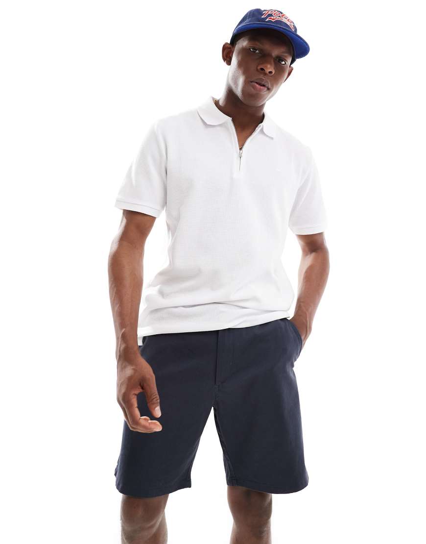 Chino shorts in navy