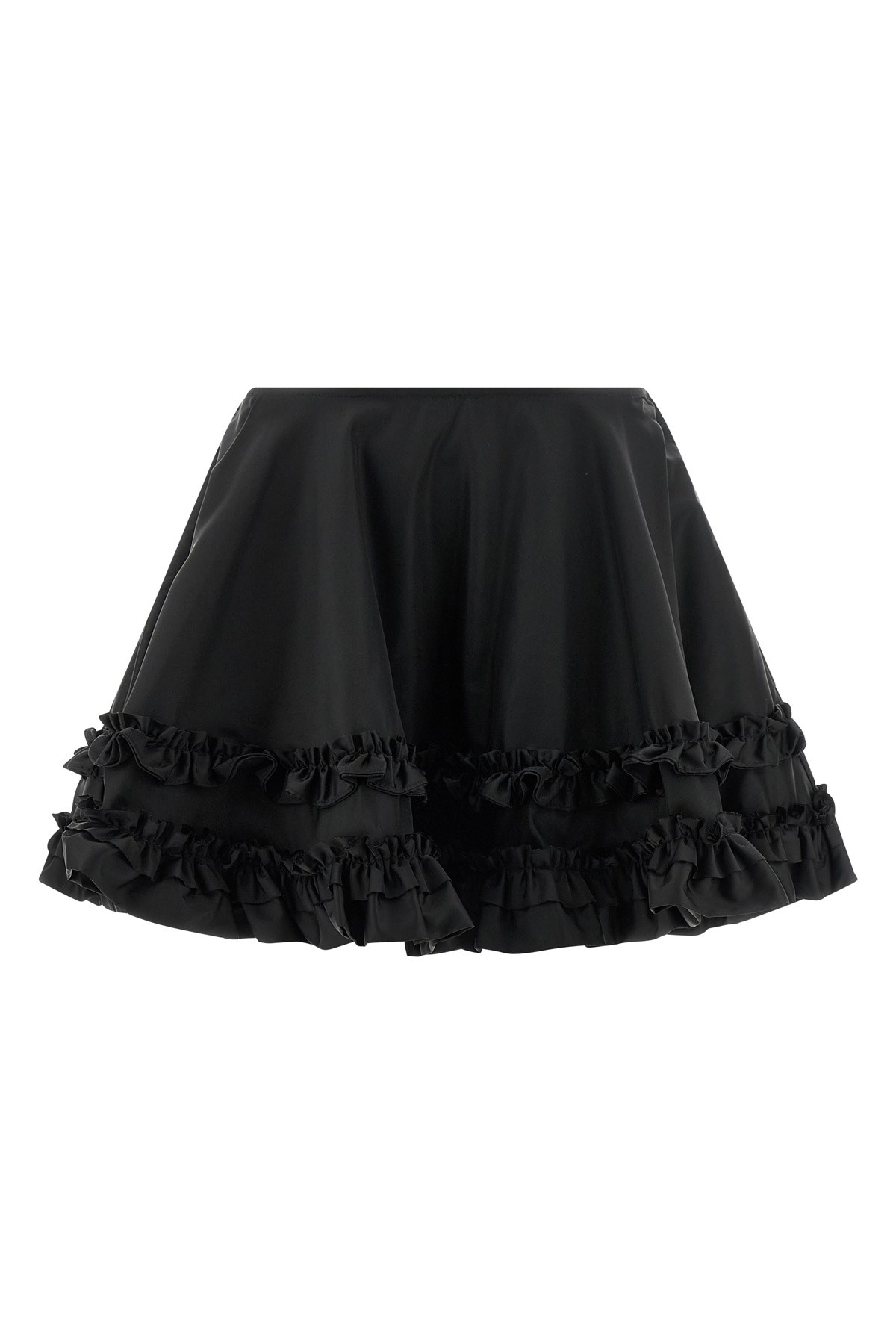 'Duchesse Nylon Mini Frill' Skirt