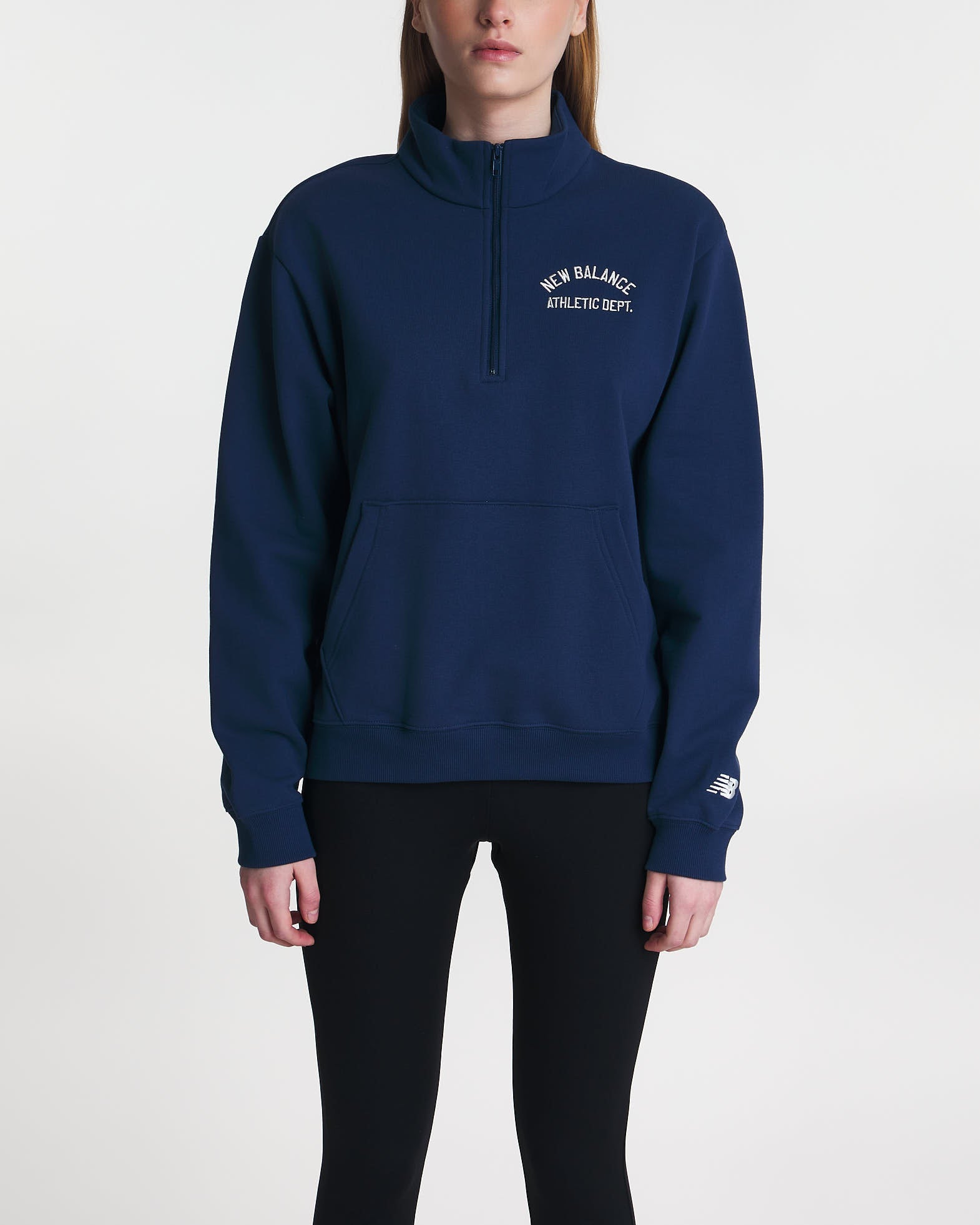 New Balance Sweatshirt Sportswear's Greatest Hit Quarter Zip Navy
