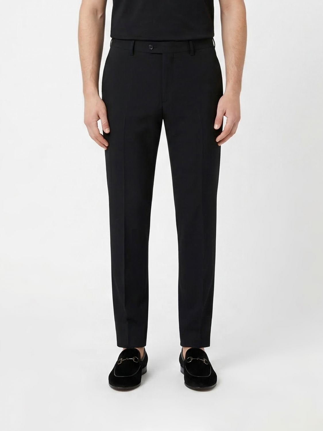Pants Men color Black