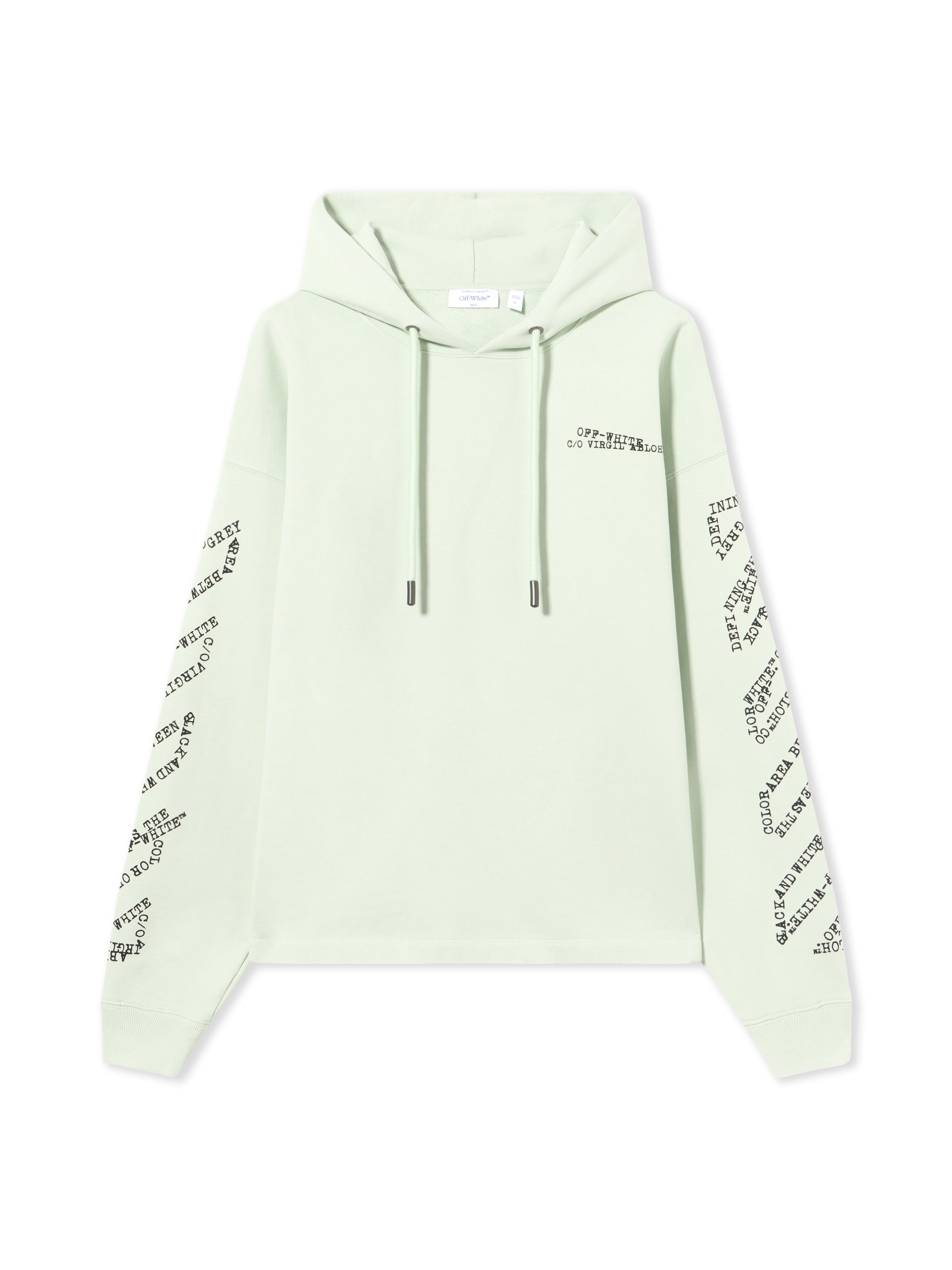Type Arrow Diag Loose Hoodie