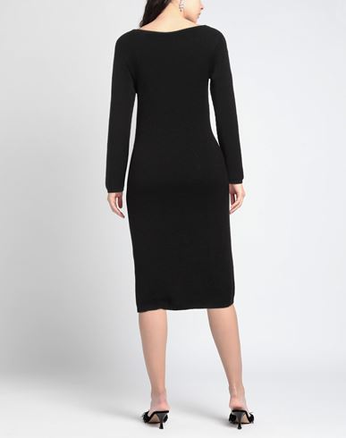 Woman Midi dress Black Size ONESIZE Viscose, Polyester, Polyamide