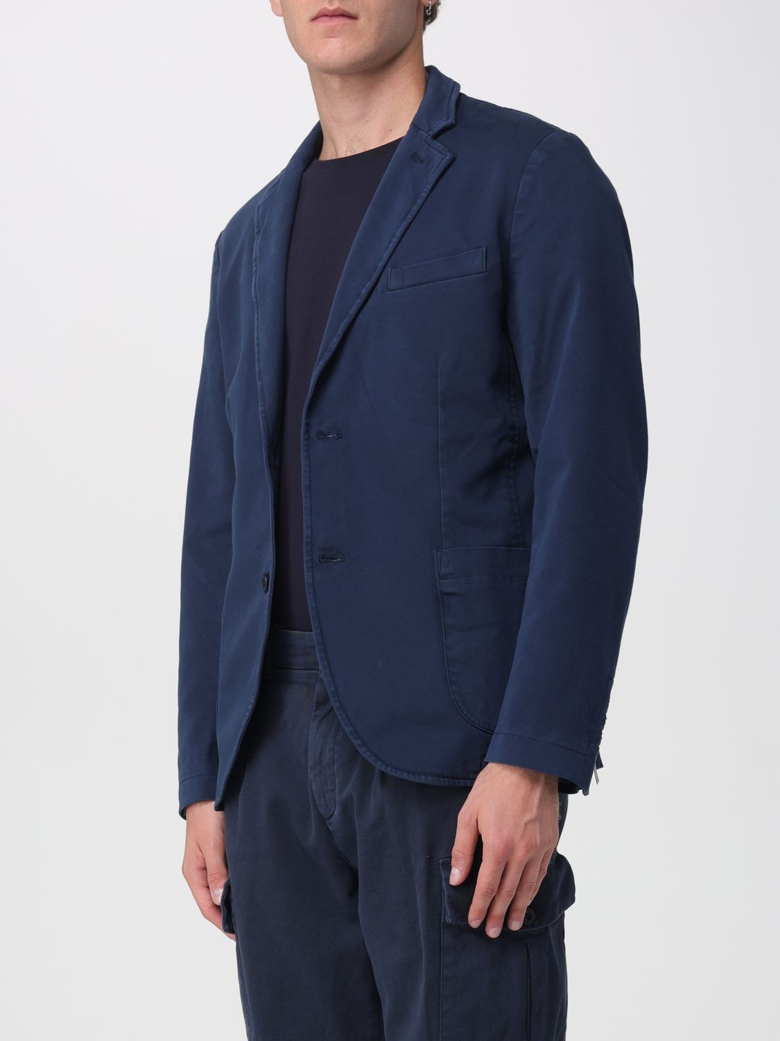Blazer Men color Navy