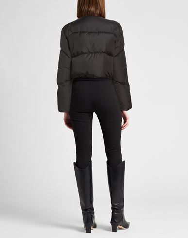 Woman Puffer Black Size 2 Polyester