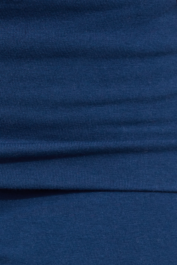 Soft Cotton Fold Over Flare Pants