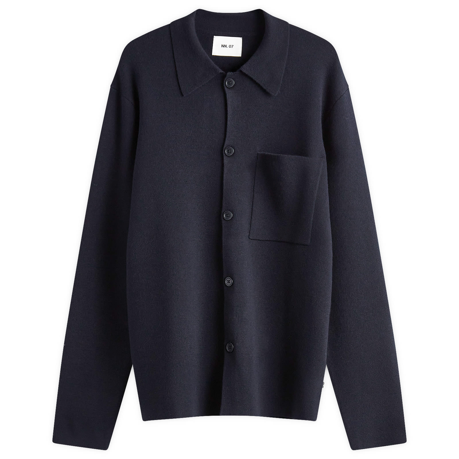 Men's Jonas Wool Overshirt in Deep Navy