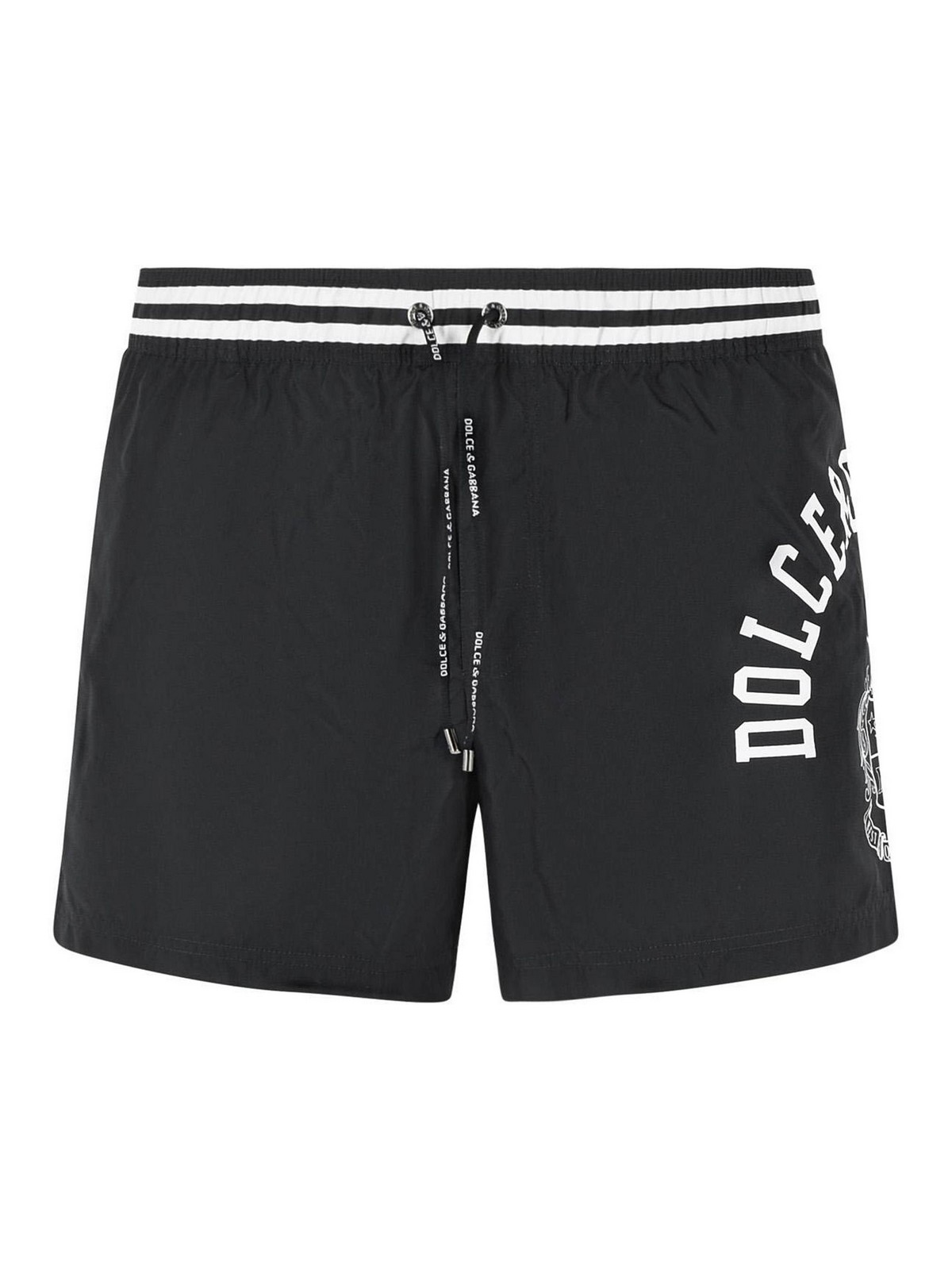 Black Polyester Swimsuit