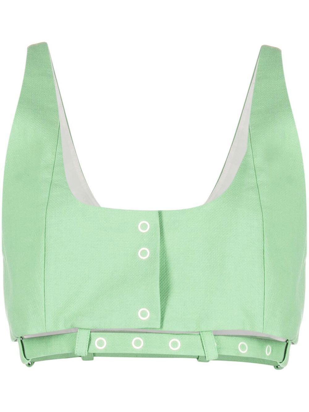 Suiting crop top - Green