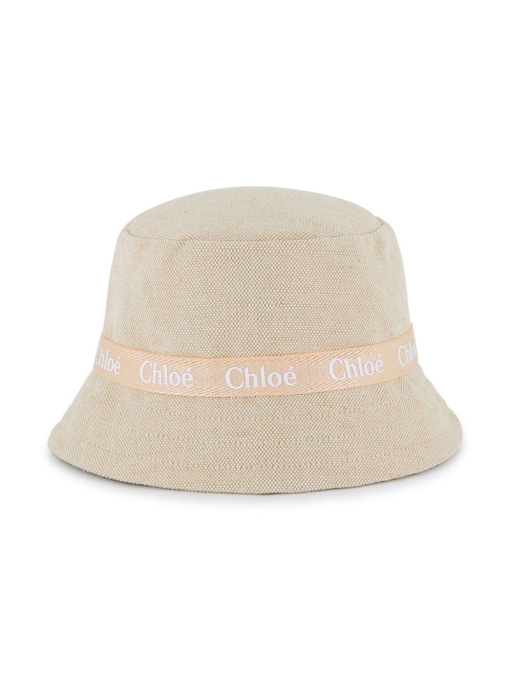 Logo-print bucket hat - Neutrals