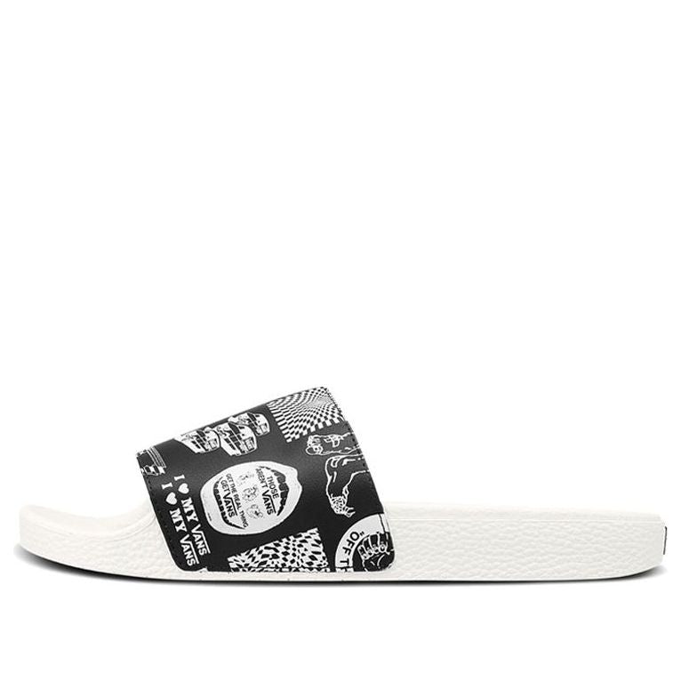 Slide-On White Unisex Slippers