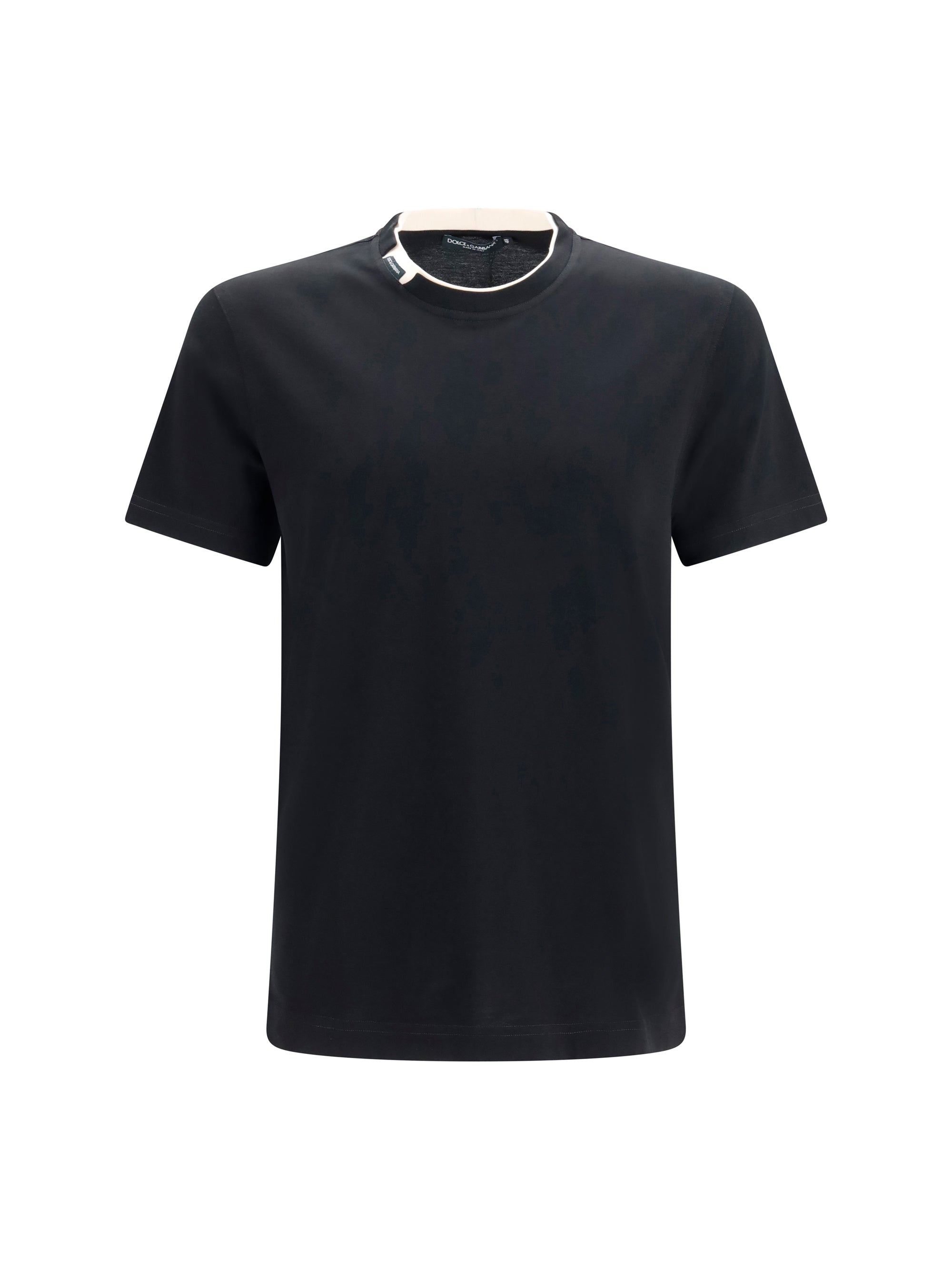 Cotton Jersey T-Shirt — Black