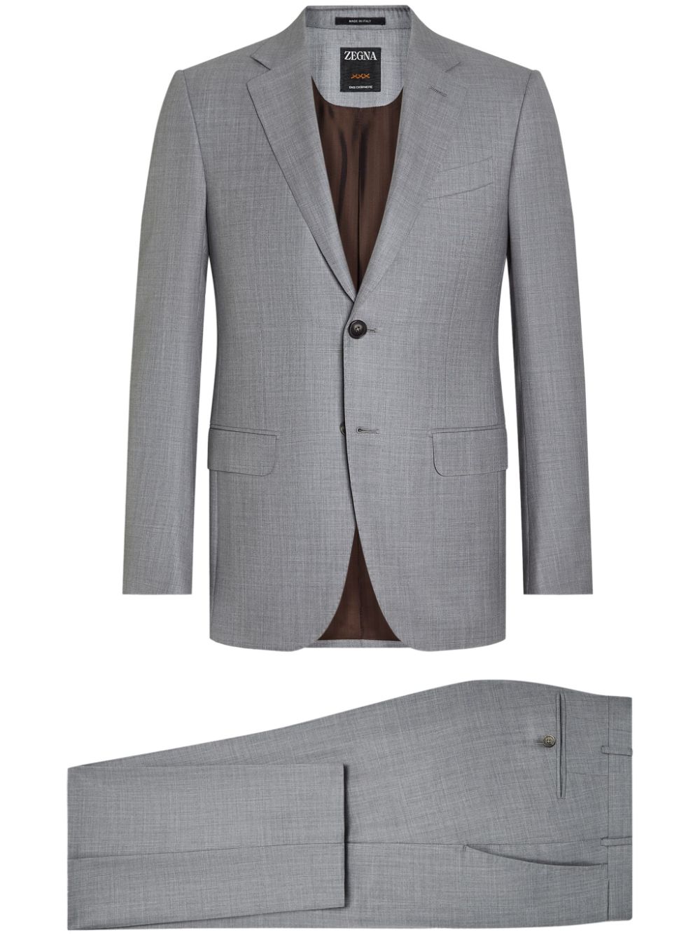 Oasi cashmere suit - Grey