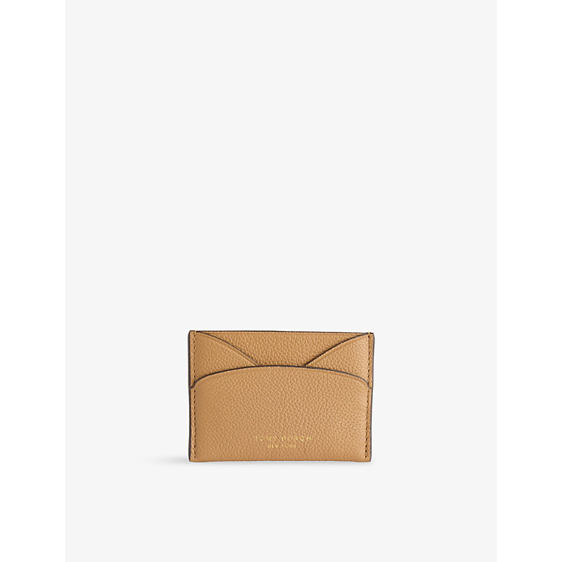 Womens Romy Flat Leather Card Case