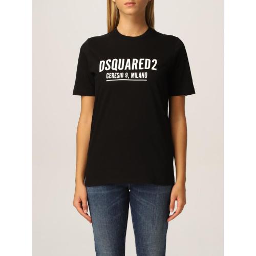 Logo-print cotton T-shirt - Black