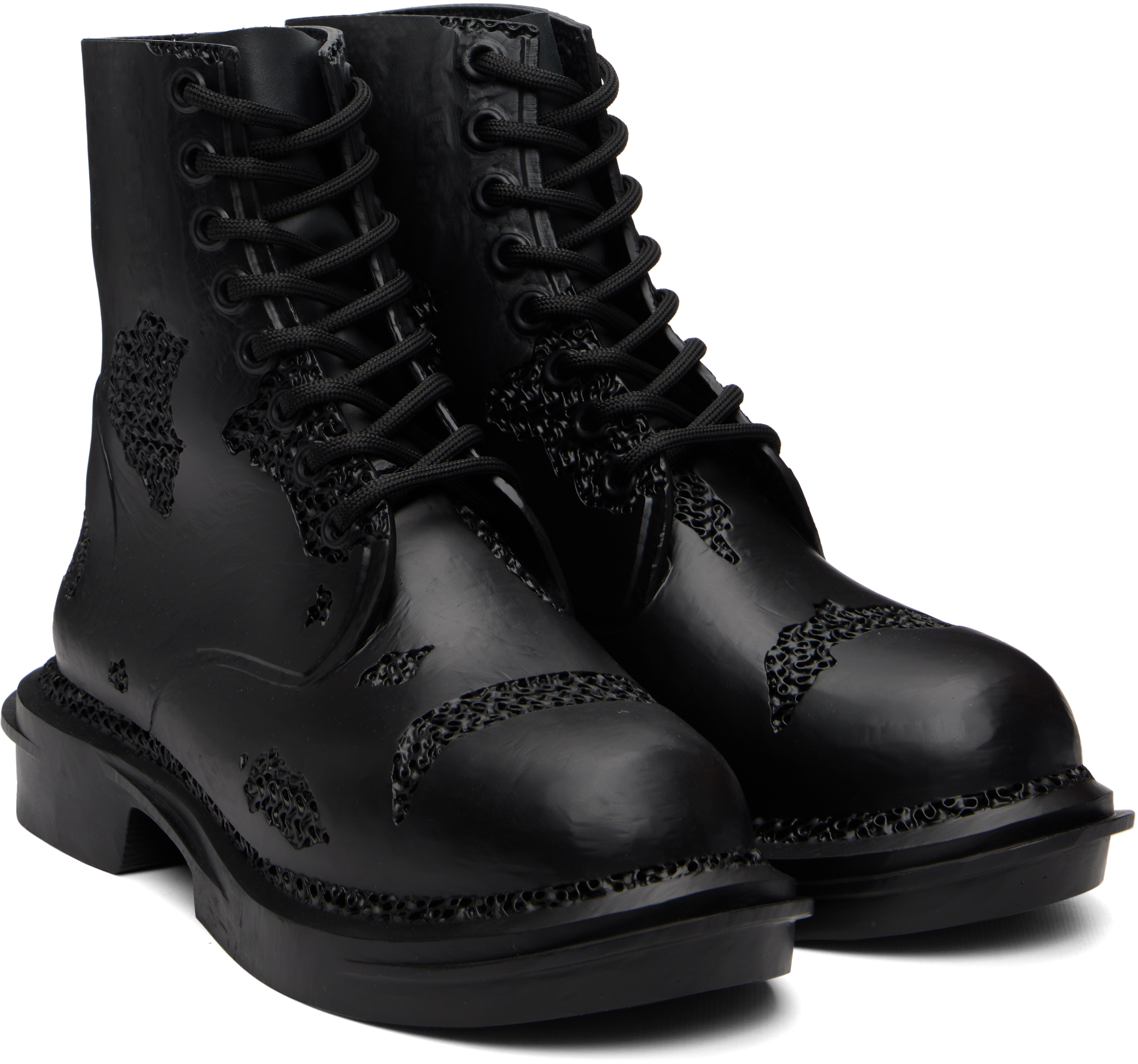Black Ral Legacy Edition Erottod 3D Print Mid Boots