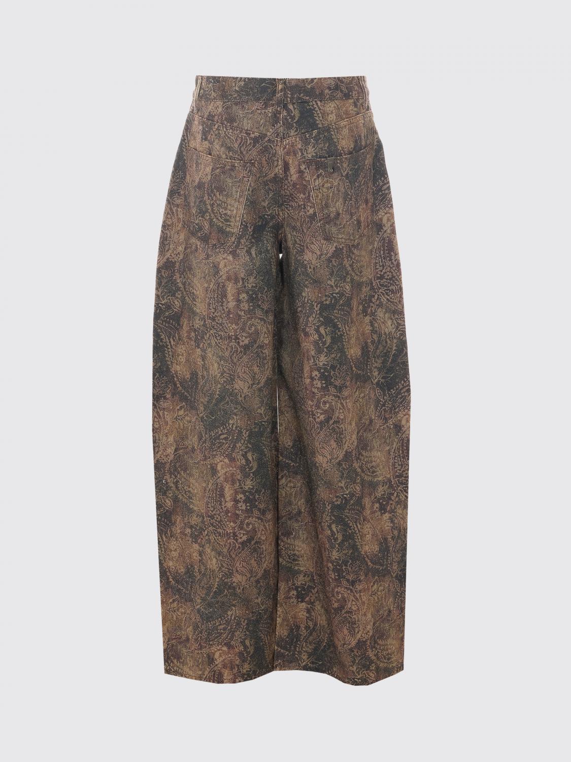 Pants Woman color Brown