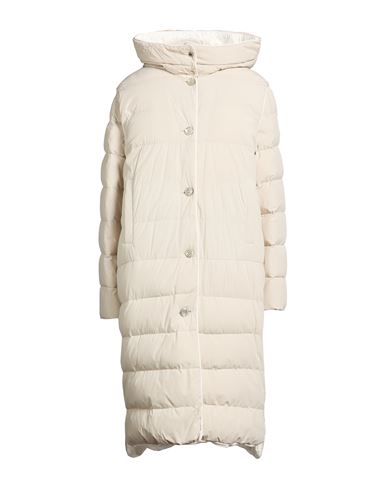 Woman Puffer Off white Size 14 Polyamide, Polyurethane