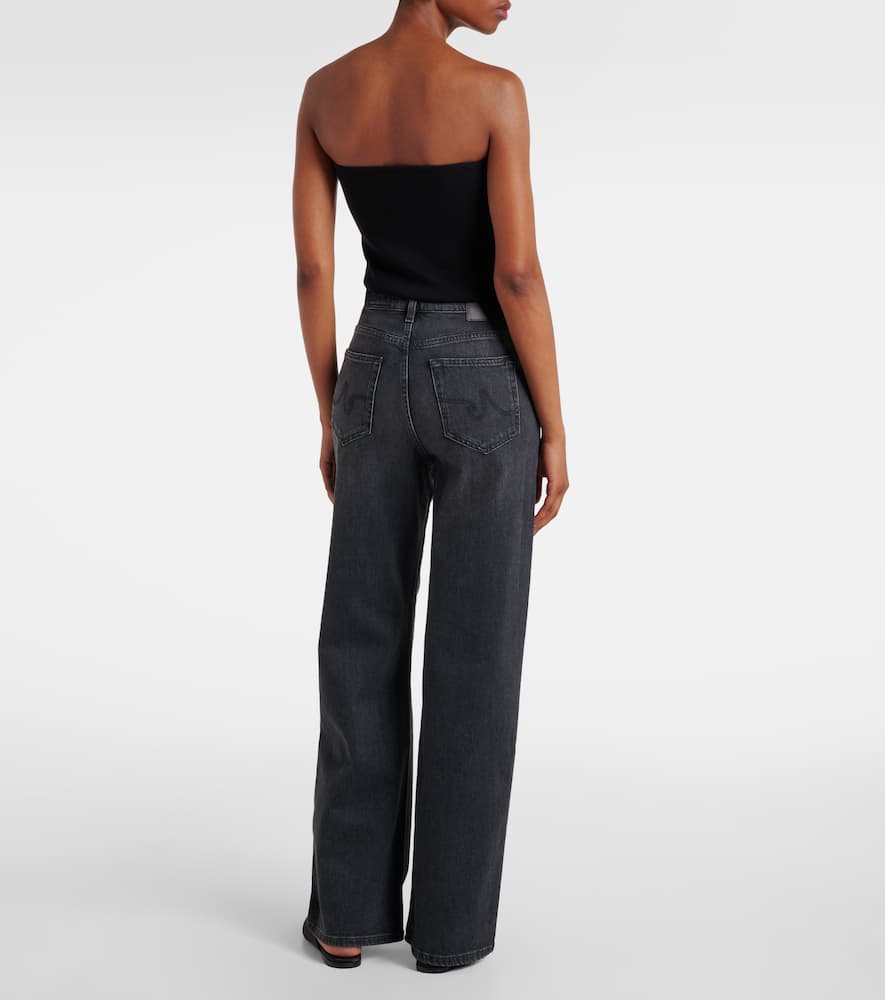 New Baggy mid-rise wide-leg jeans