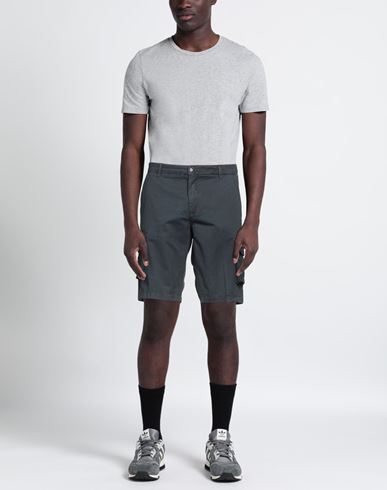 Man Shorts & Bermuda Shorts Midnight blue Size 30 Cotton