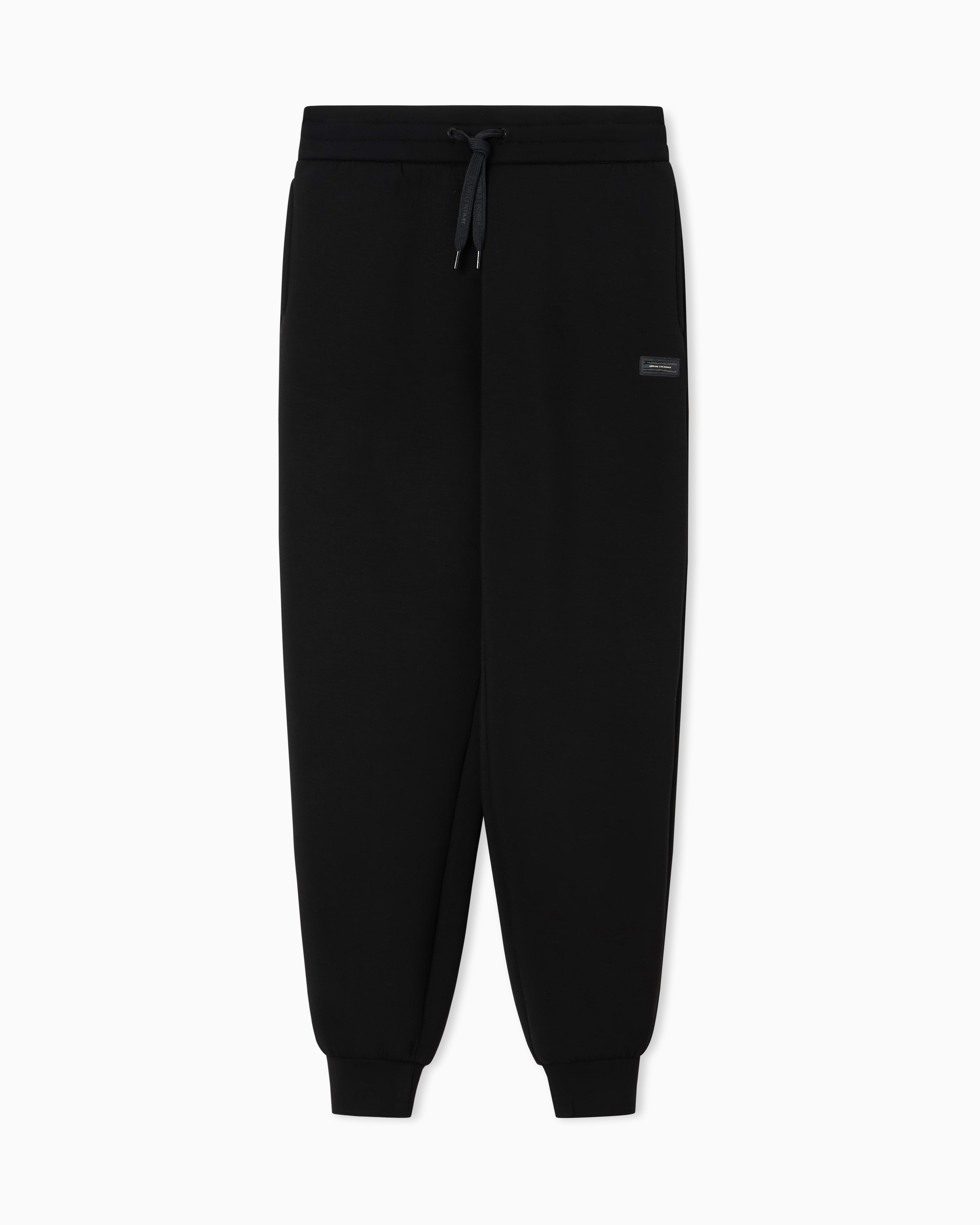 Viscose scuba fabric trousers