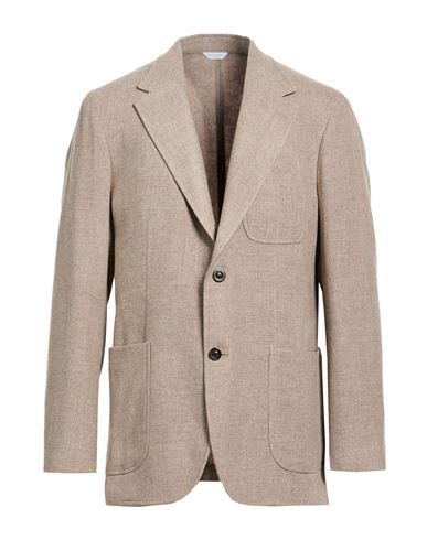 Man Blazer Taupe Size 46 Wool, Cashmere