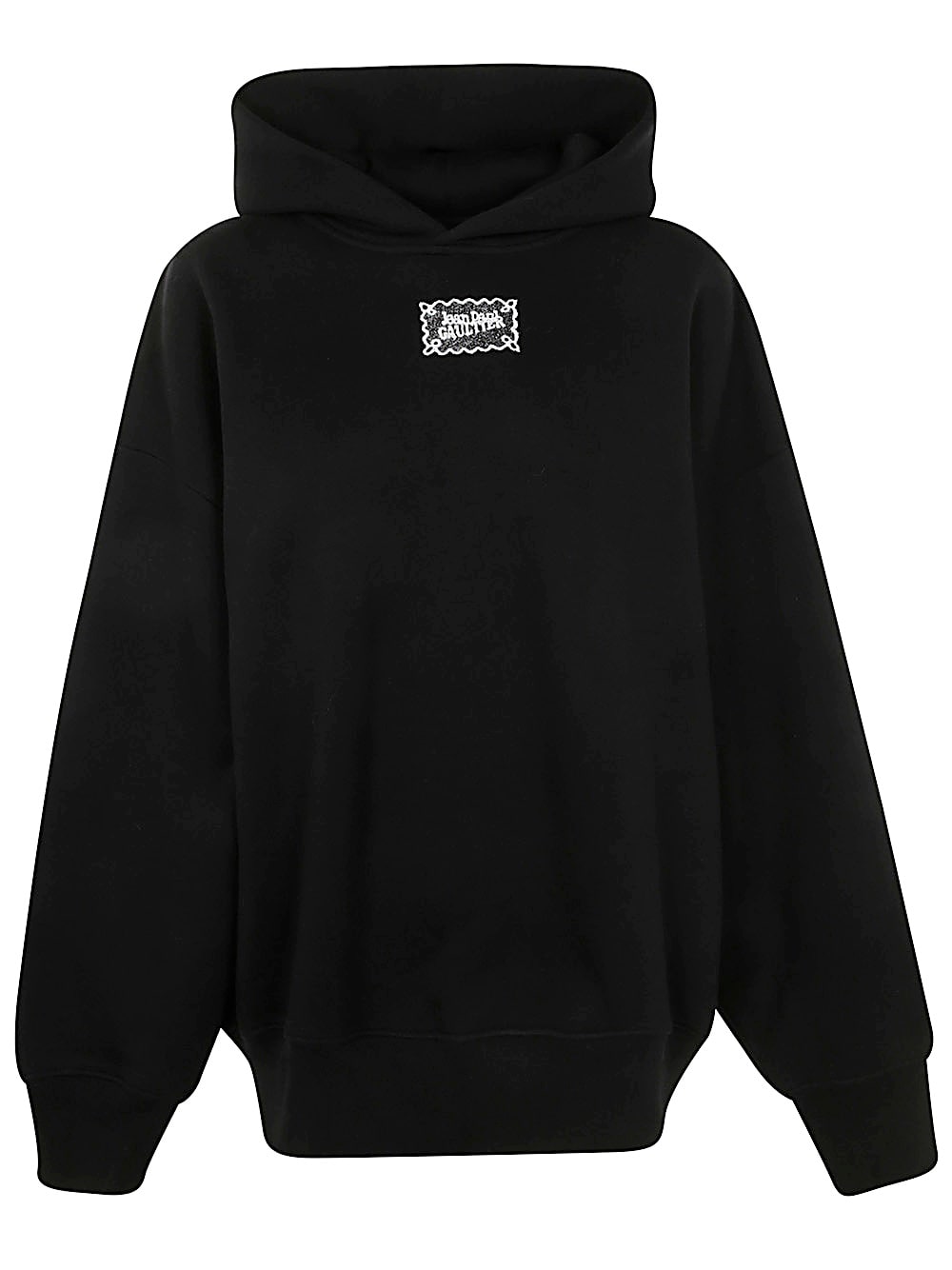 Cotton Oversized Hoodie With lace Label Transfer