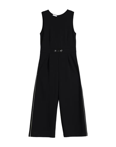 Kid Girl Jumpsuit Black Size 12 Polyester, Elastane