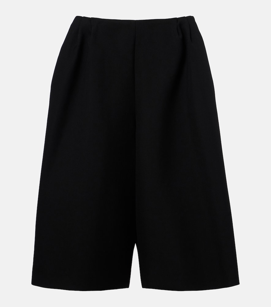 Fauna virgin wool Bermuda shorts