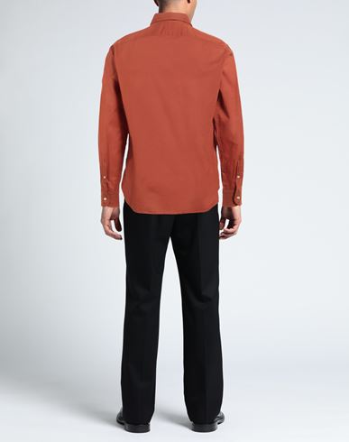 Man Shirt Rust Size 15 ½ Cotton