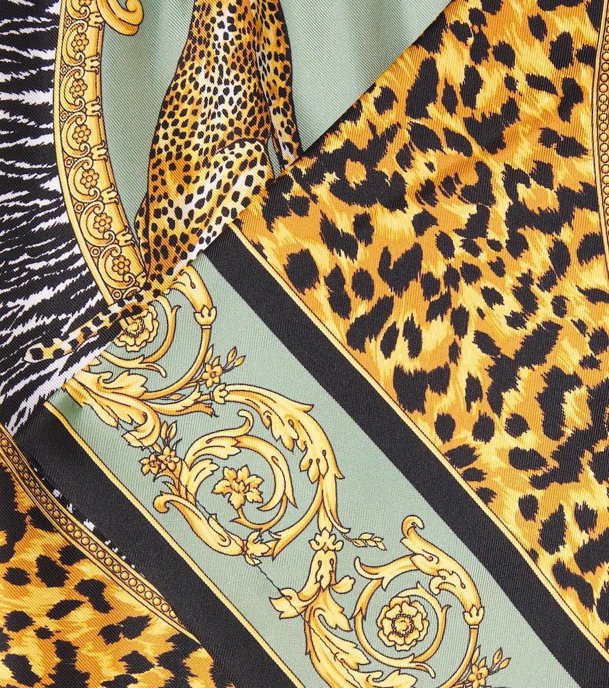 Wild Cats silk shorts
