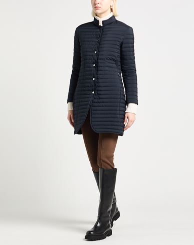 Woman Puffer Blue Size 10 Polyamide, Polyurethane