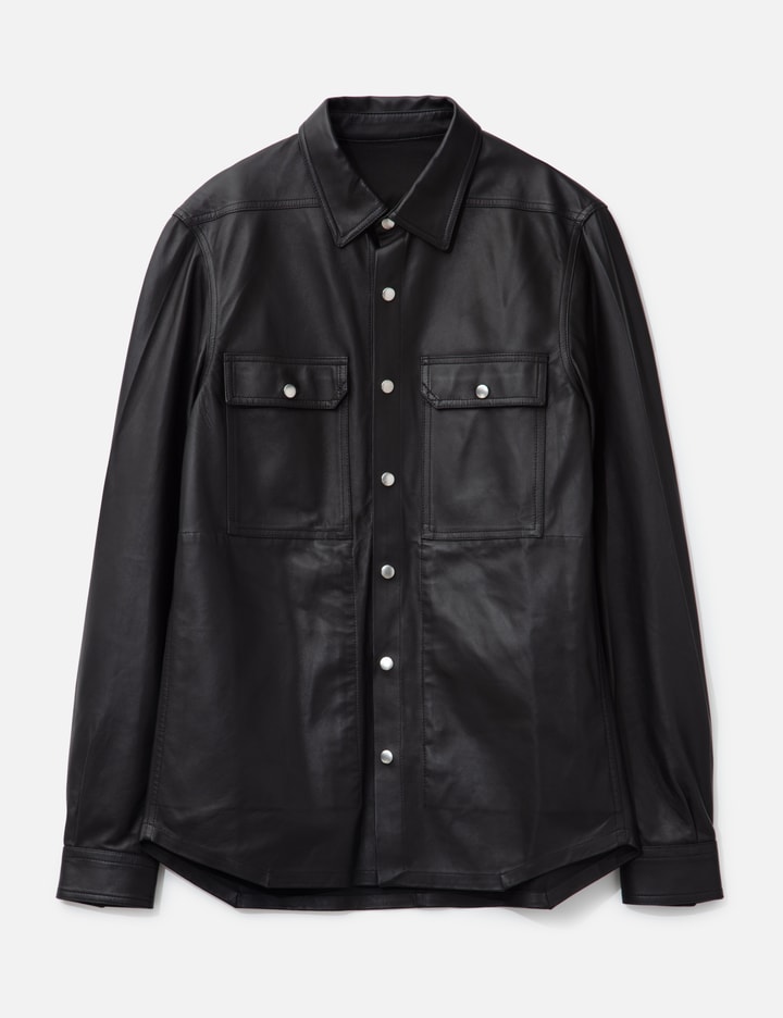 Leather Overshirt