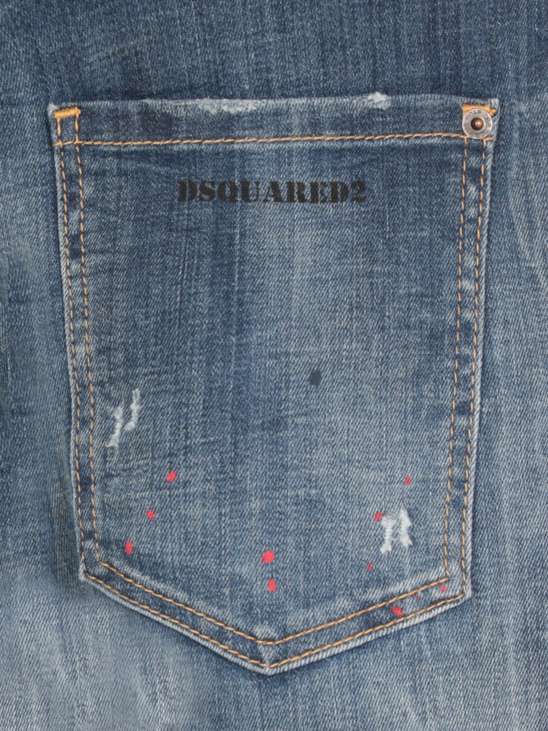 Distressed jeans - Blue