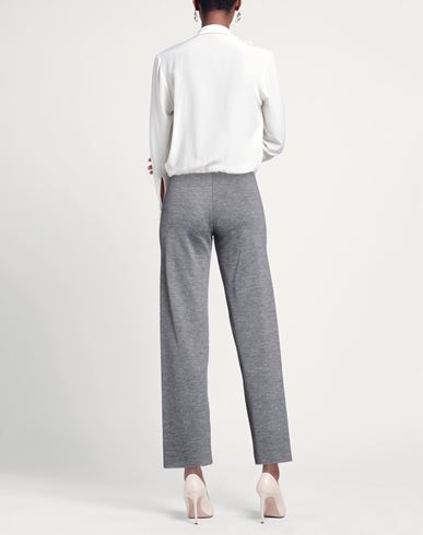 Woman Pants Grey Size 14 Merino Wool, Acrylic