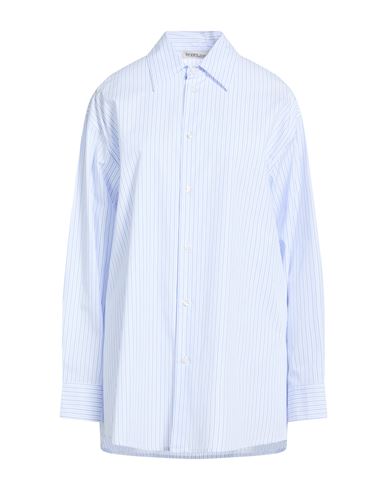 Woman Shirt Azure Size M/L Cotton