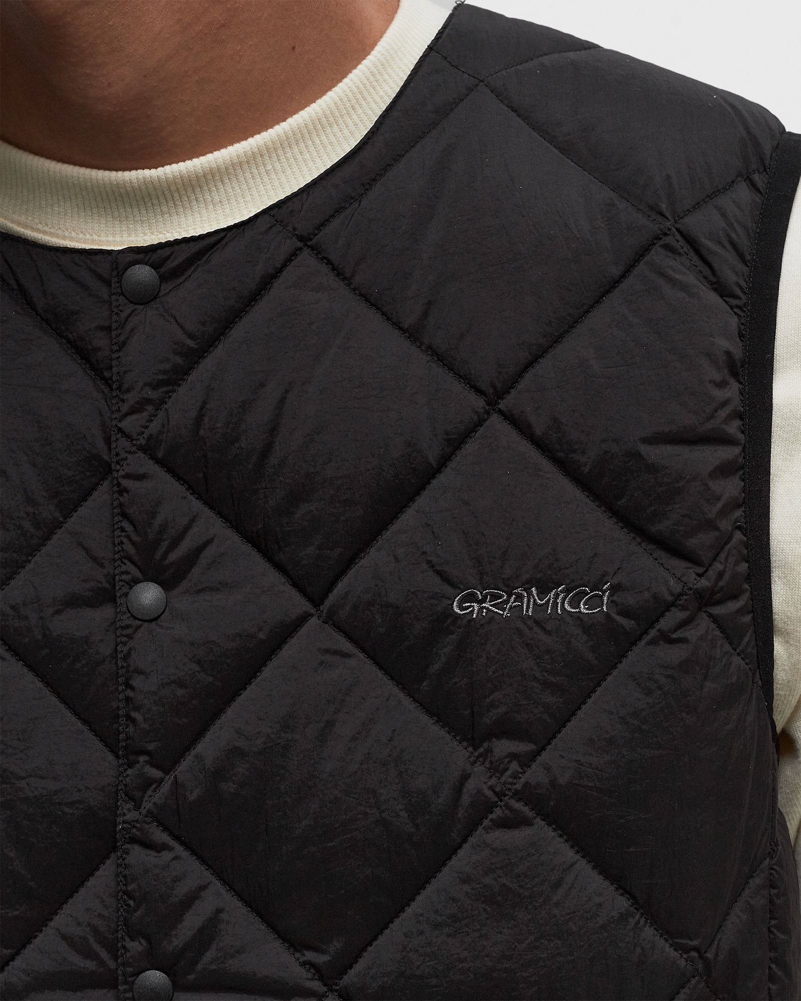 INNER DOWN VEST black male Vests now available at BSTN