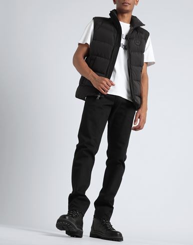 Premium Down Vest Man Down jacket Black