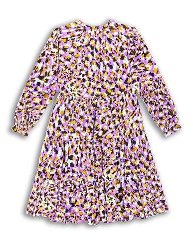 Kid Girl Kids' dress Purple Size 10 EcoVero viscose, Viscose