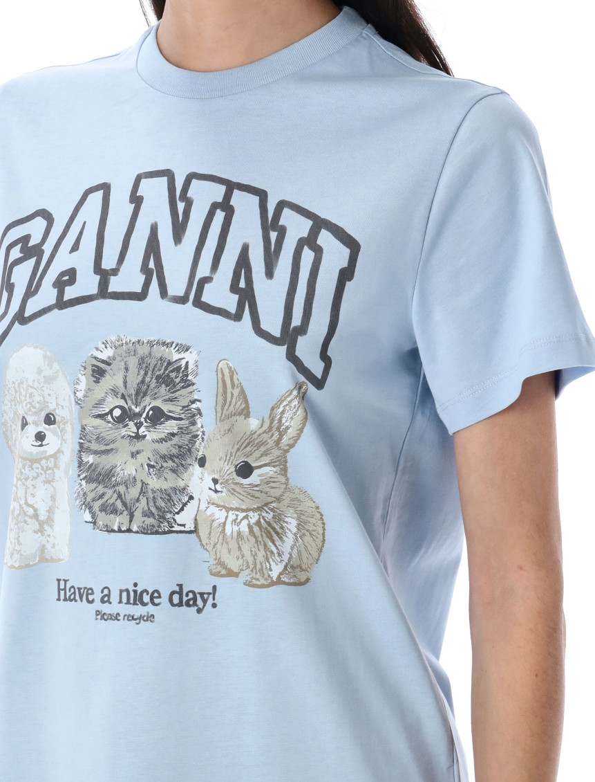 Light Blue Crewneck T-Shirt