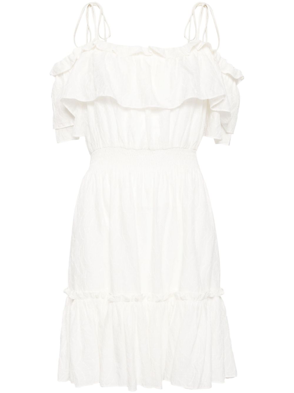 Off-shoulder dress - Blue