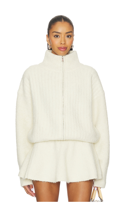 GUIZIO Mila Zip Up Jacket in Black. XXS also in L, M, S, XL