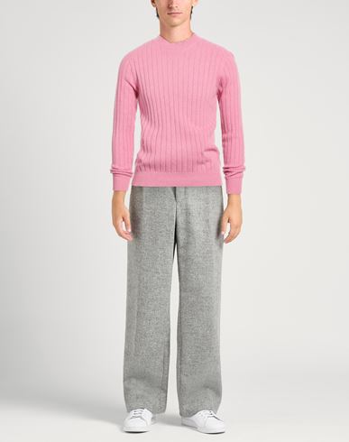 Man Sweater Pink Size 38 Cashmere, Wool