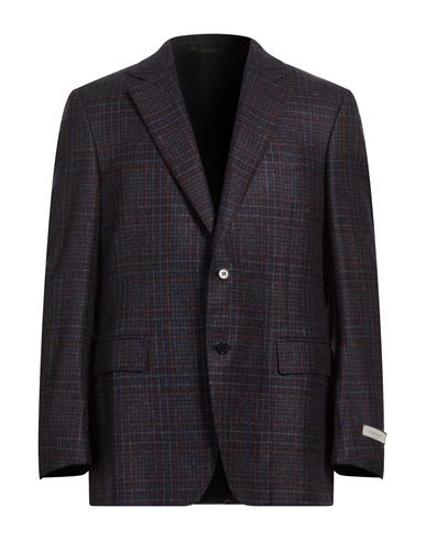 Man Blazer Midnight blue Size 48 Wool