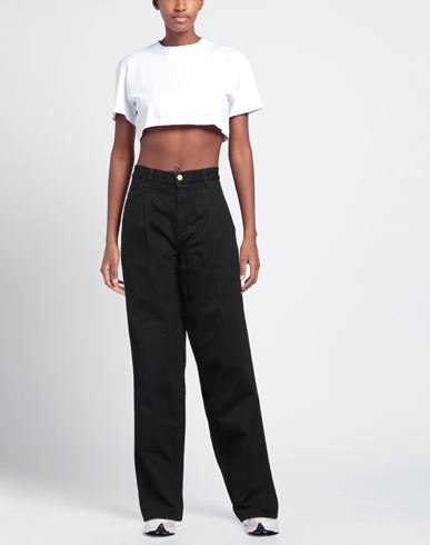 Laurence Bras Woman Jeans Black Size 30 Cotton